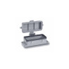 Embase encastrée 16B, Aluminium moulé sous pression, Alliage de zinc moulé, IP65, Sortie basse